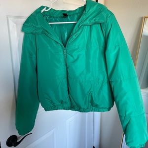 Cropped Puffer Jacket